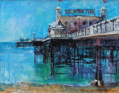 Brighton Pier by Sylvia Paul